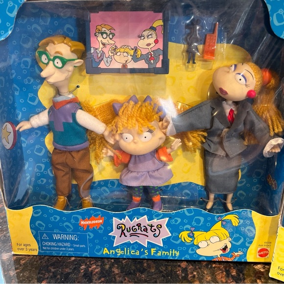 Mattel | Toys | Vintage In Box Nickelodeon Rugrats Angelicas Family ...